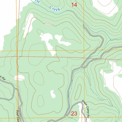Maple Creek, CA FSTopo Preview 2