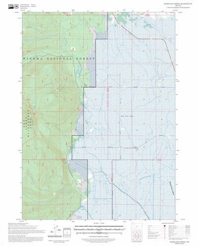 Mares Egg Spring, OR FSTopo Preview 1
