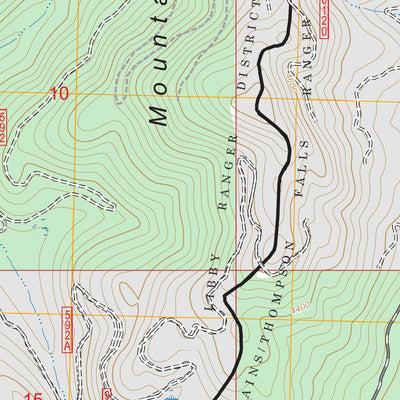Mantrap Fork, MT FSTopo Preview 2