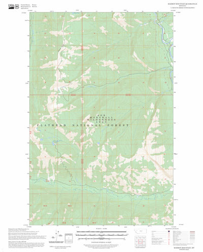 Marmot Mountain, MT FSTopo Preview 1