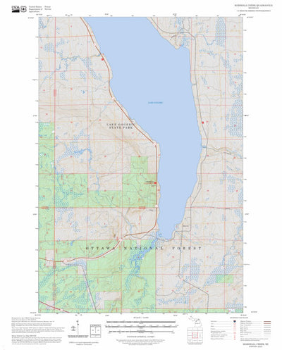 Marshall Creek, MI FSTopo Preview 1