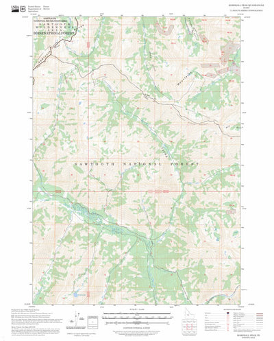 Marshall Peak, ID FSTopo Preview 1