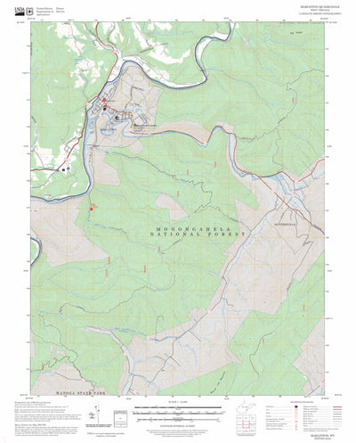 Marlinton, WV FSTopo Preview 1