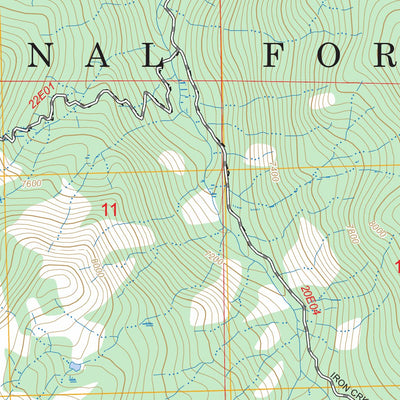 Mariposa Grove, CA FSTopo Preview 3
