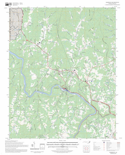 Marshall, NC FSTopo Preview 1