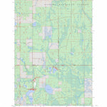 Marten Lake, MI FSTopo Preview 1