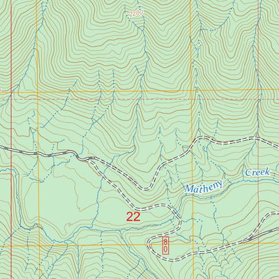 Matheny Ridge, WA FSTopo Preview 2