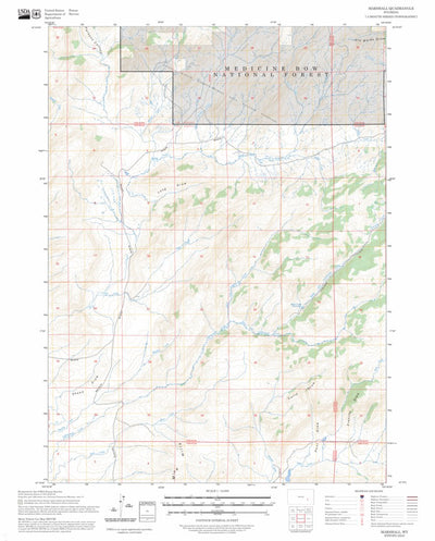 Marshall, WY FSTopo Preview 1