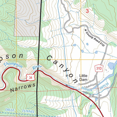 Masonville, CO FSTopo Preview 3