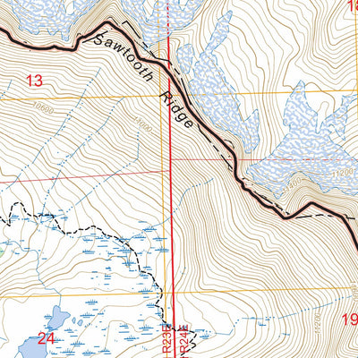 Matterhorn Peak, CA FSTopo Preview 3
