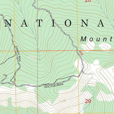 Matchless Mountain, CO FSTopo Preview 2