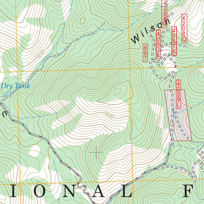 Maverick Mountain, NM FSTopo Preview 3