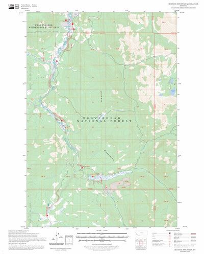 Maurice Mountain, MT FSTopo Preview 1