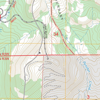 McCloud, CA FSTopo Preview 3