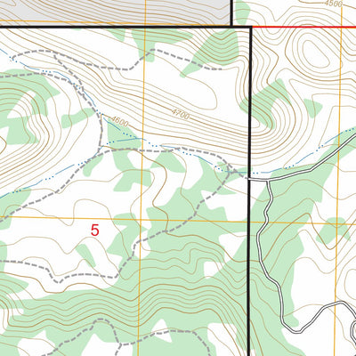 McCarty Butte, OR FSTopo Preview 3