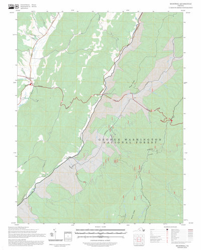 McDowell, VA FSTopo Preview 1