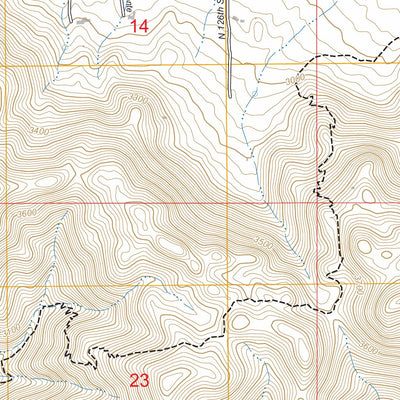 McDowell Peak, AZ FSTopo Preview 2