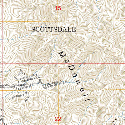 McDowell Peak, AZ FSTopo Preview 3