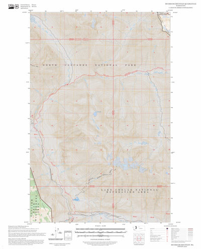 McGregor Mountain, WA FSTopo Preview 1