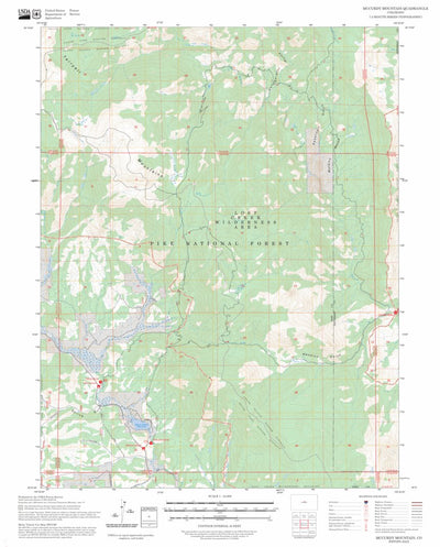 McCurdy Mountain, CO FSTopo Preview 1