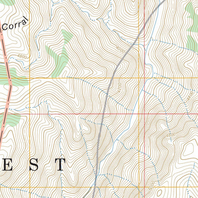 McDonald Mountain, AZ FSTopo Preview 3