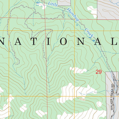 McKinley Mountain, CA FSTopo Preview 2