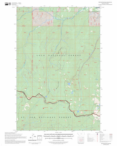 McGee Peak, MT-ID FSTopo Preview 1