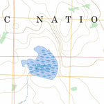 McGinty Reservoir, CA FSTopo Preview 2