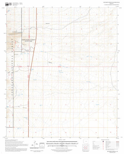 McGrew Spring, AZ FSTopo Preview 1