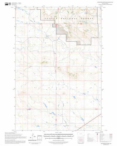 McKenzie Butte, SD FSTopo Preview 1