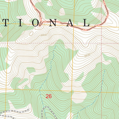 McLeod Mountain, WA FSTopo Preview 2