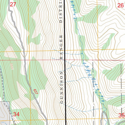 McIntosh Mountain, CO FSTopo Preview 2