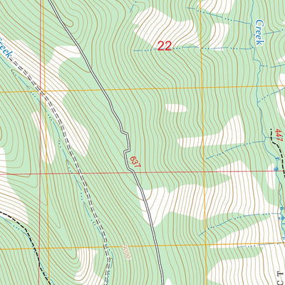 McIntosh Mountain, CO FSTopo Preview 3