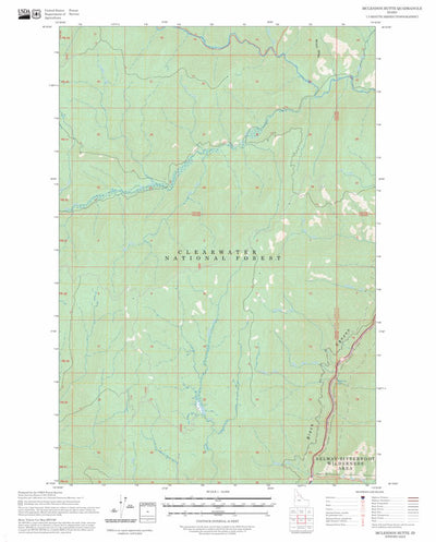 McLendon Butte, ID FSTopo Preview 1