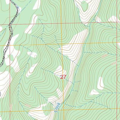 Meadow Creek Lake, CO FSTopo Preview 3