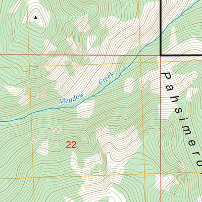 Meadow Peak, ID FSTopo Preview 3