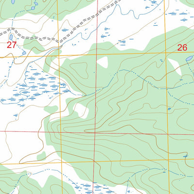 Meadowlark Lake, WY FSTopo Preview 2