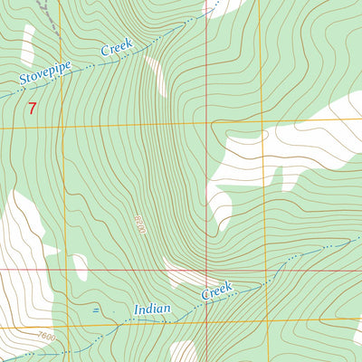 Meadowlark Lake, WY FSTopo Preview 3