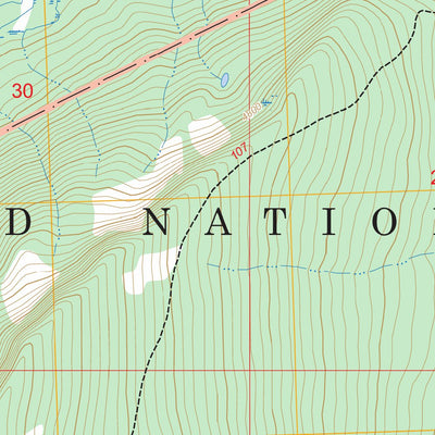 Meadow Creek, MT FSTopo Preview 2