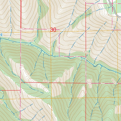 Meacham Lake, OR FSTopo Preview 3