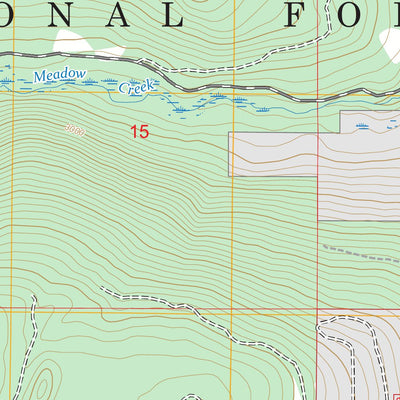 Meadow Creek, ID FSTopo Preview 2