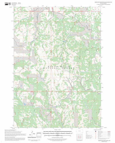 Medicine Mountain, SD FSTopo Preview 1