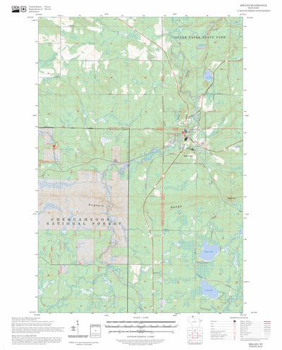 Mellen, WI FSTopo Preview 1