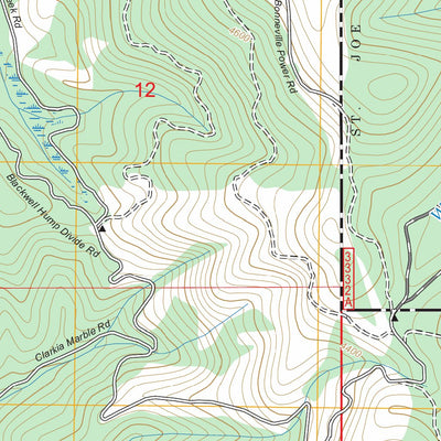 Merry Creek, ID FSTopo Preview 3