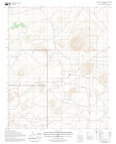 Merriam Crater, AZ FSTopo Preview 1