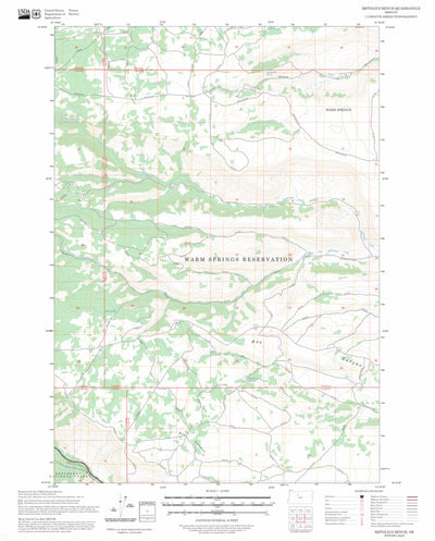 Metolius Bench, OR FSTopo Preview 1