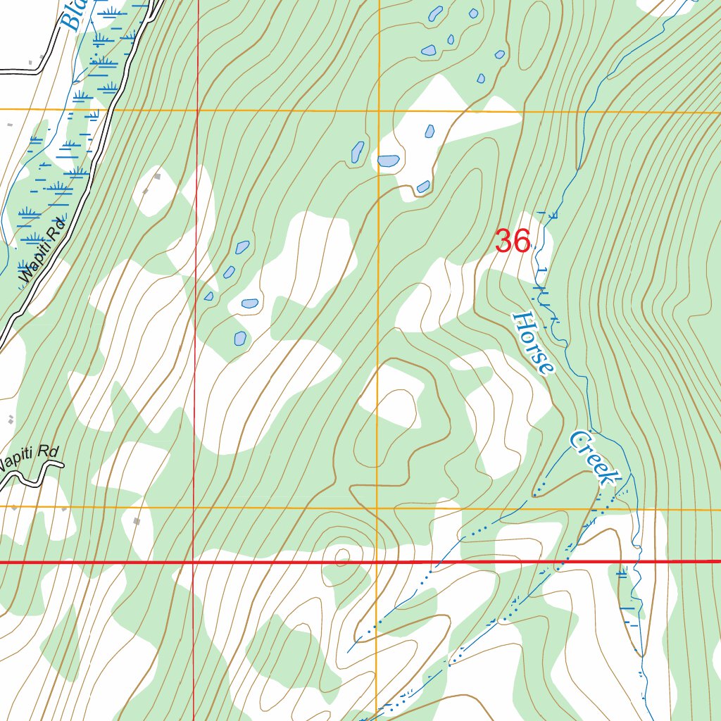 Meeks Cabin Reservoir, WY FSTopo Map by US Forest Service - Topo ...