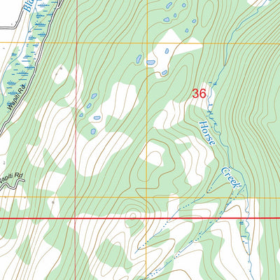 Meeks Cabin Reservoir, WY FSTopo Preview 2
