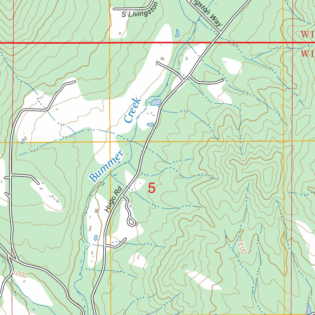 Merlin, OR FSTopo Map by US Forest Service - Topo | Avenza Maps