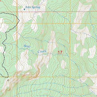 Mica Mountain, AZ FSTopo Preview 3